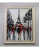 Paris in Rain WD156