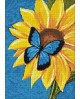 Butterfly and Sunflower WD031