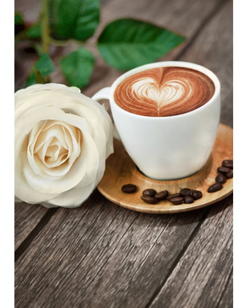 Coffee and Rose WD045