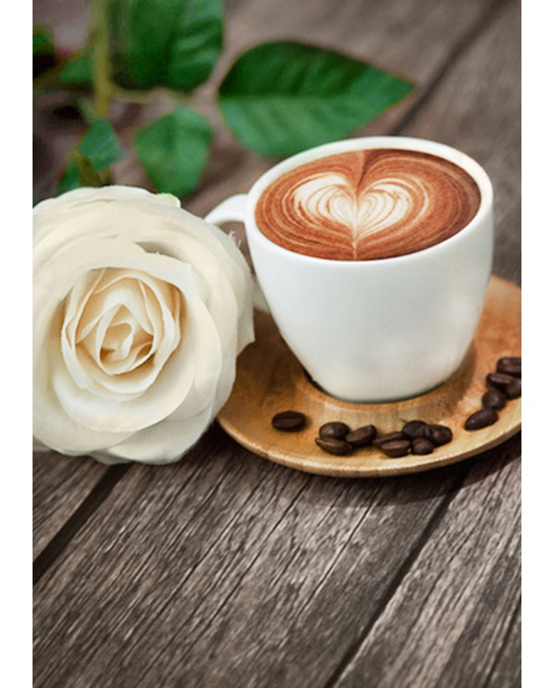 Coffee and Rose WD045