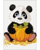 Panda with Pumpkin WD318