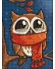 WD2363 Owlet with Scarf