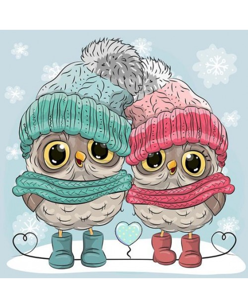 WD2338 Winter Owlets