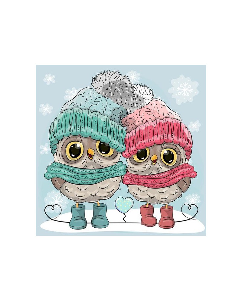 WD2338 Winter Owlets