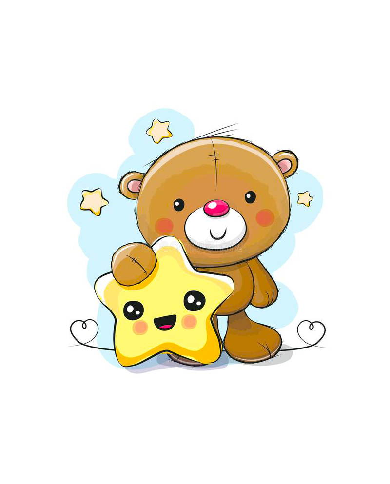 WD2355 Little Bear with Star