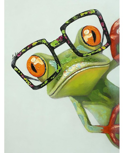 WD2362 Frog with Glasses