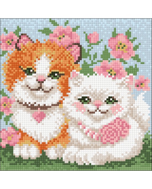 Kittens in Love WD2382