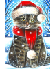 Christmas Cat WD2436