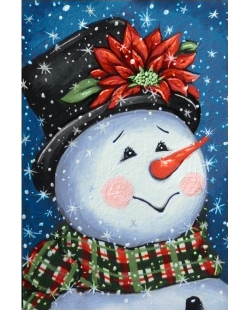 Fancy Snowman WD2437