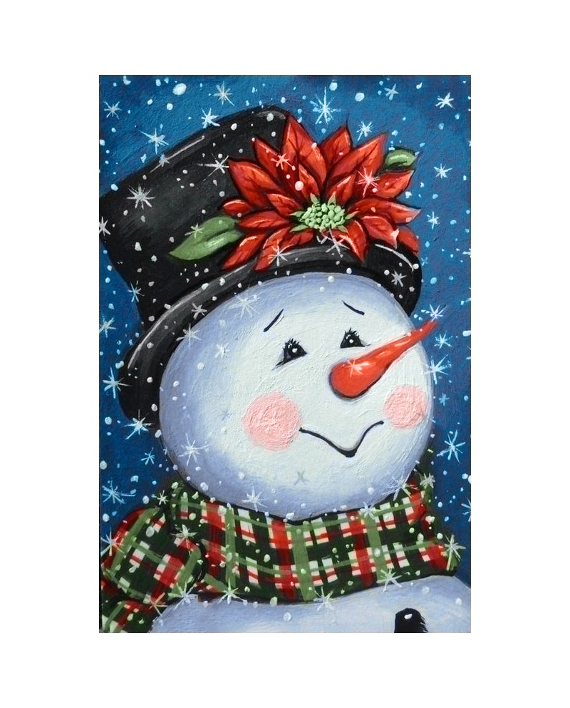 Fancy Snowman WD2437