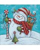 Snowman with Gifts WD2444