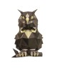 Wizardi 3D Papercraft Kit Owl Bronze PP-1SOV-2BG