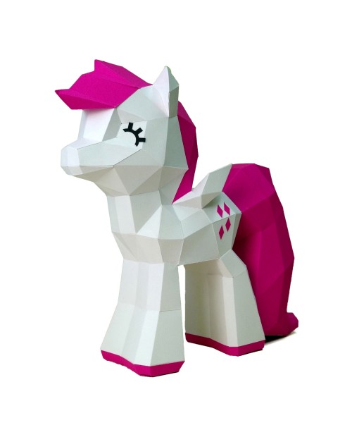 Wizardi 3D Papercraft Kit Cute Pony PP-2MIP-CRI