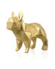 Wizardi 3D Papercraft Kit Bulldog PP-2BMA-GLD