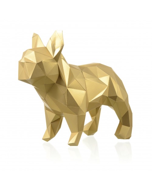 Wizardi 3D Papercraft Kit Bulldog PP-2BMA-GLD