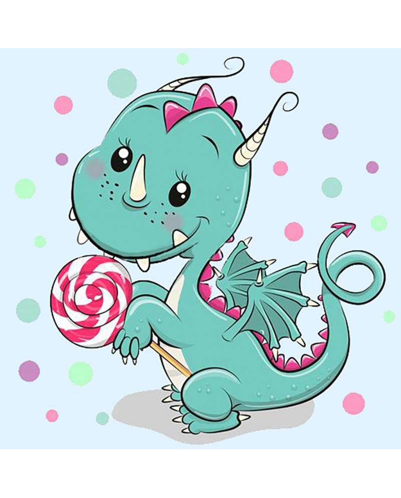 Dragon with Candy WD2471