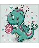 Dragon with Candy WD2471