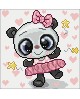 Panda Ballerina WD2479