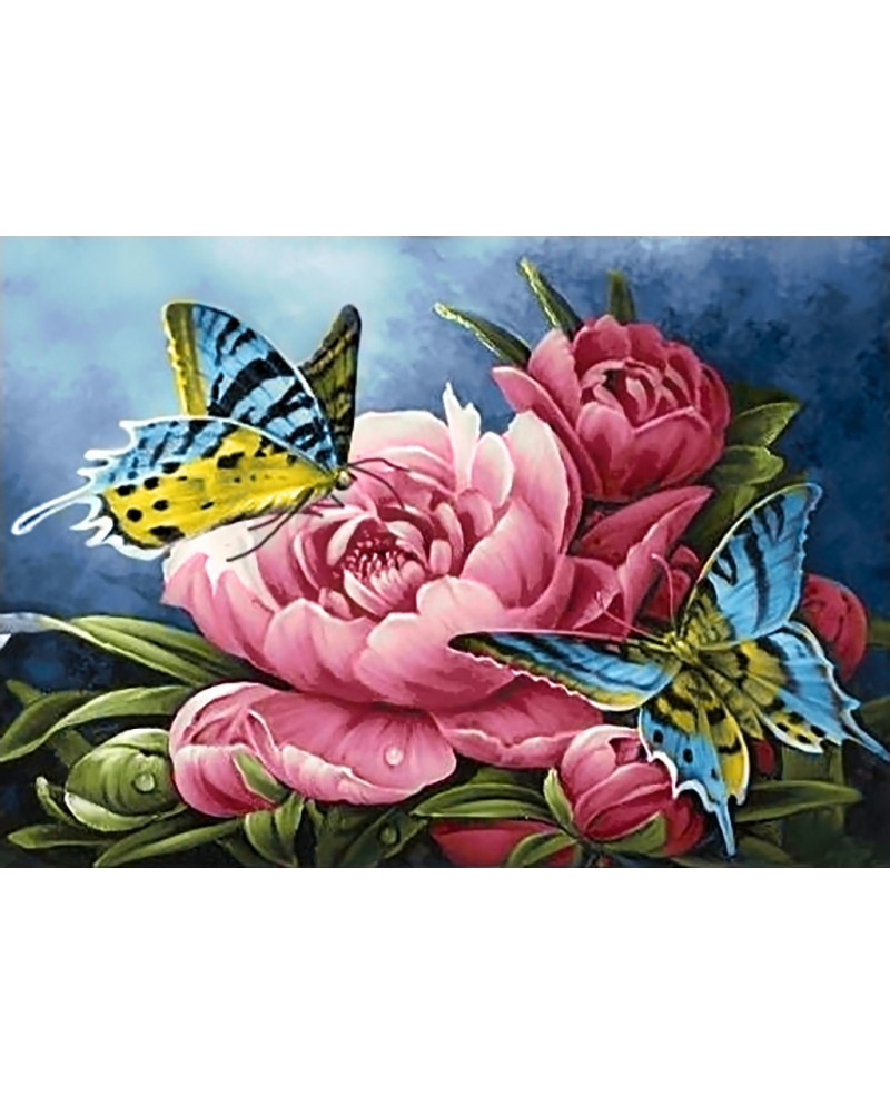 Butterflies and Peonies WD2493