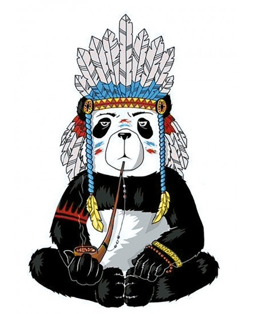 Hippie Panda WD216